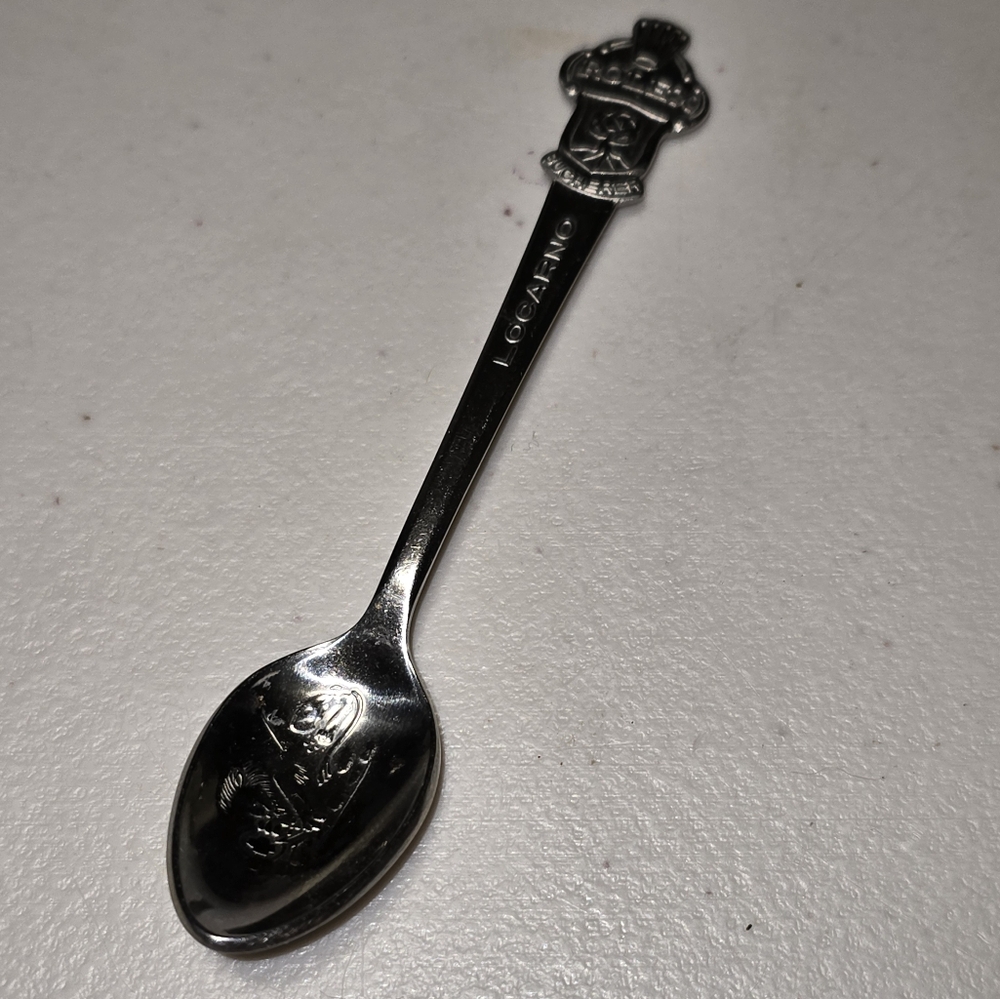 Vtg Rolex Watch Souvenir Collector Spoon Bucherer Switzerland Lucerne Lion